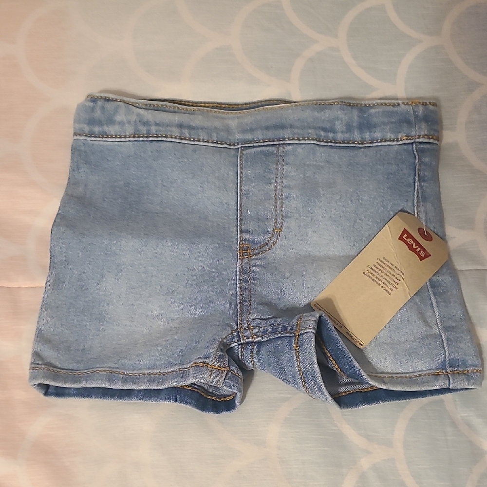 Levi's Blue Denim Shorts Casual Style